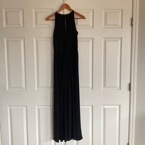 Gorgeous long black evening dress